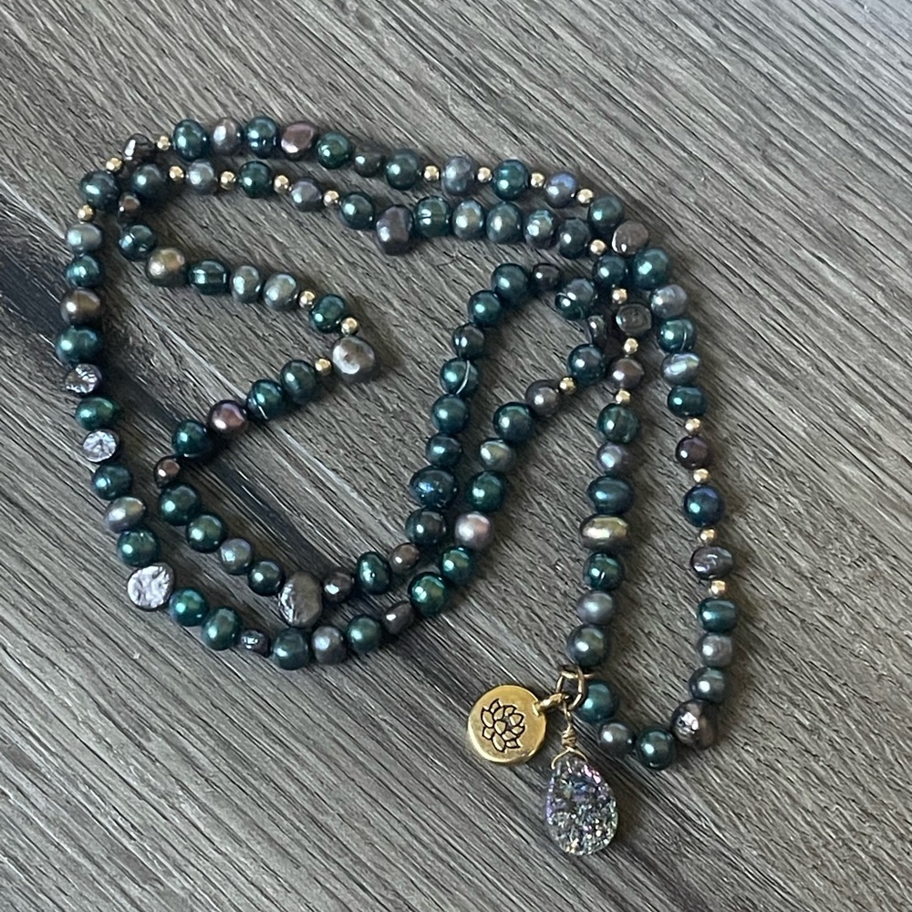 Lótus mala beads